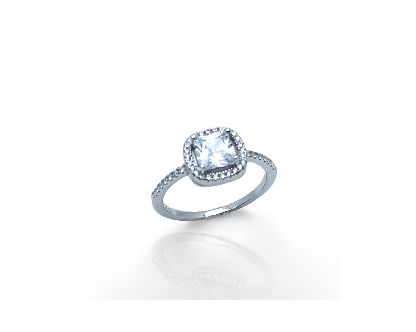 RING FOR WOMEN PURE SILVER 925k PLATEB BY PLATINUM