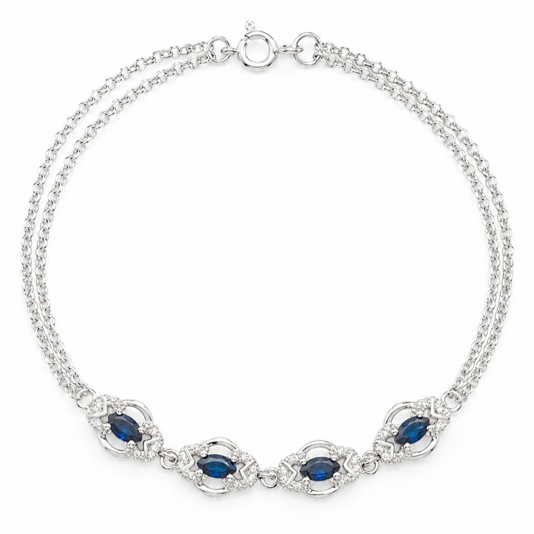Elite Horizon Bracelet Silver 925K