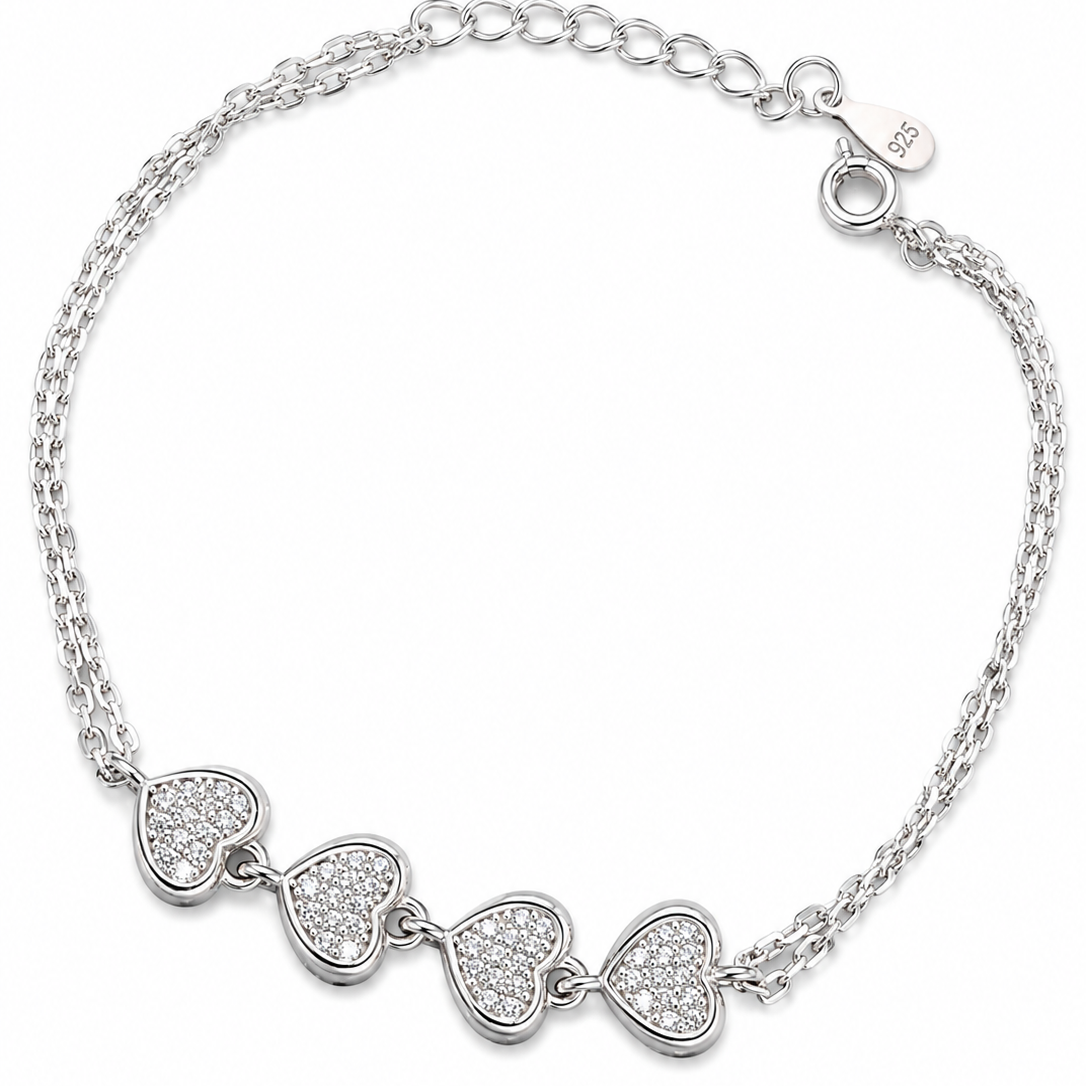 Prestige Link Bracelet Silver 925K