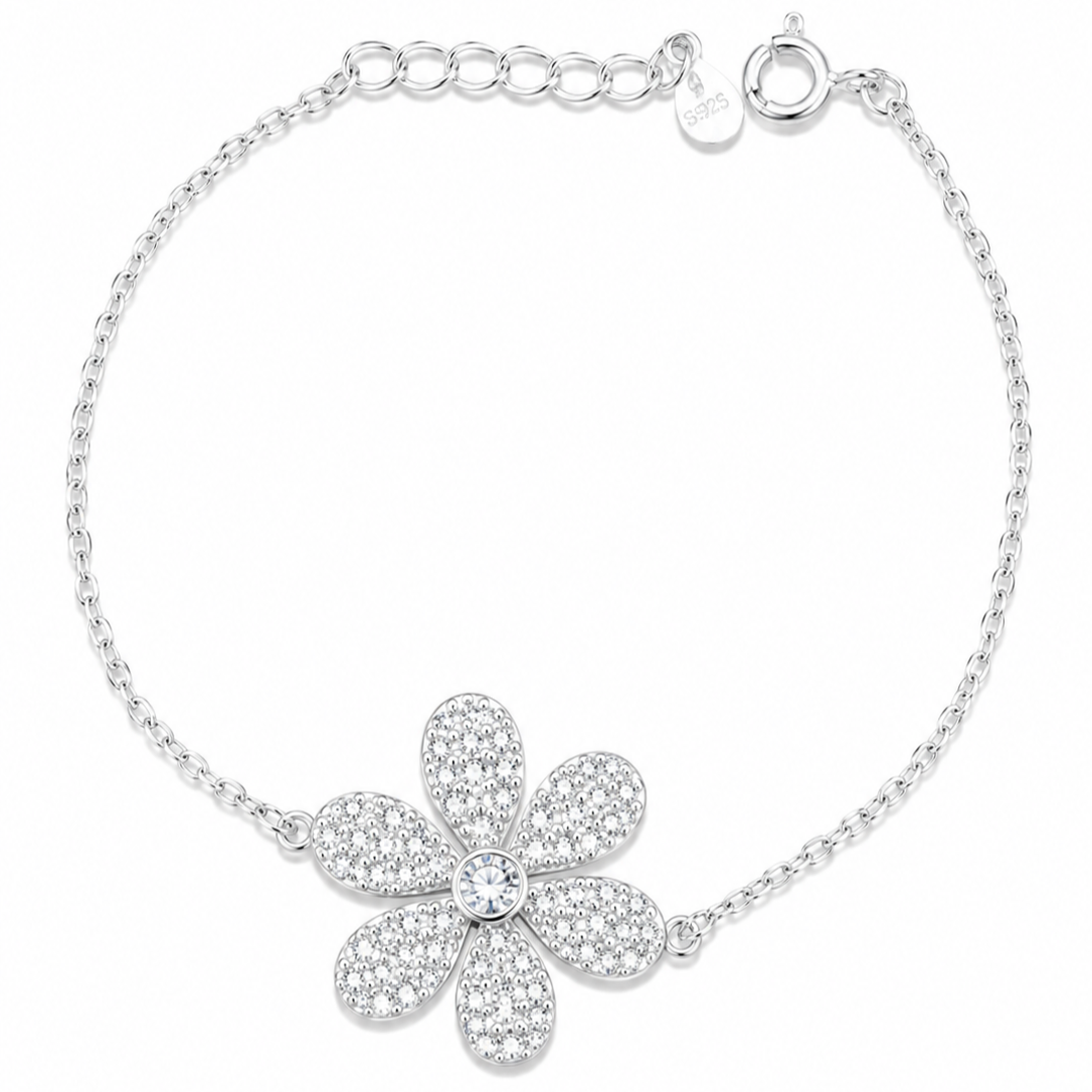 Diamond Whisper Bracelet Silver 925