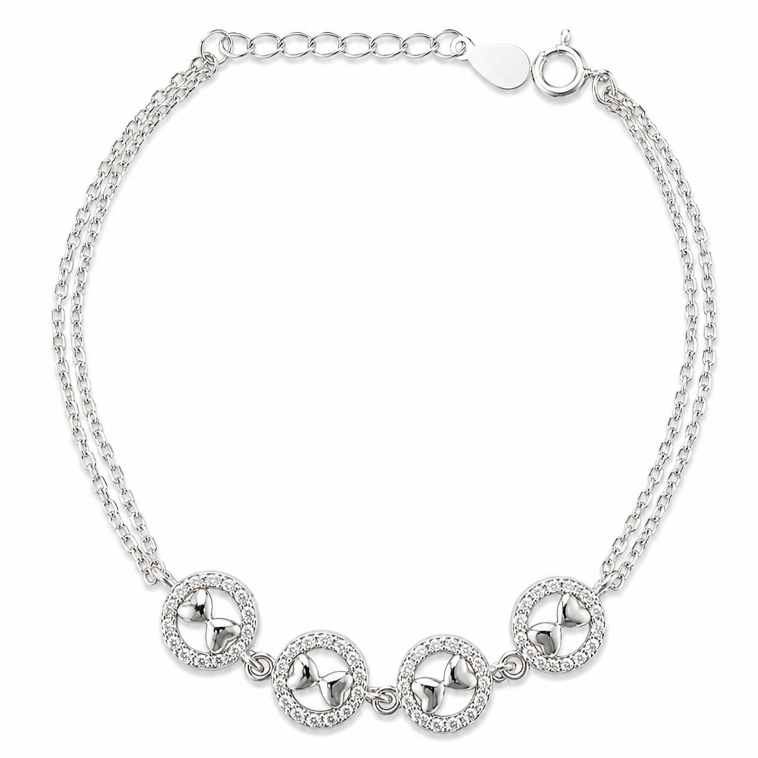 Celeste Charm Bracelet Silver 925