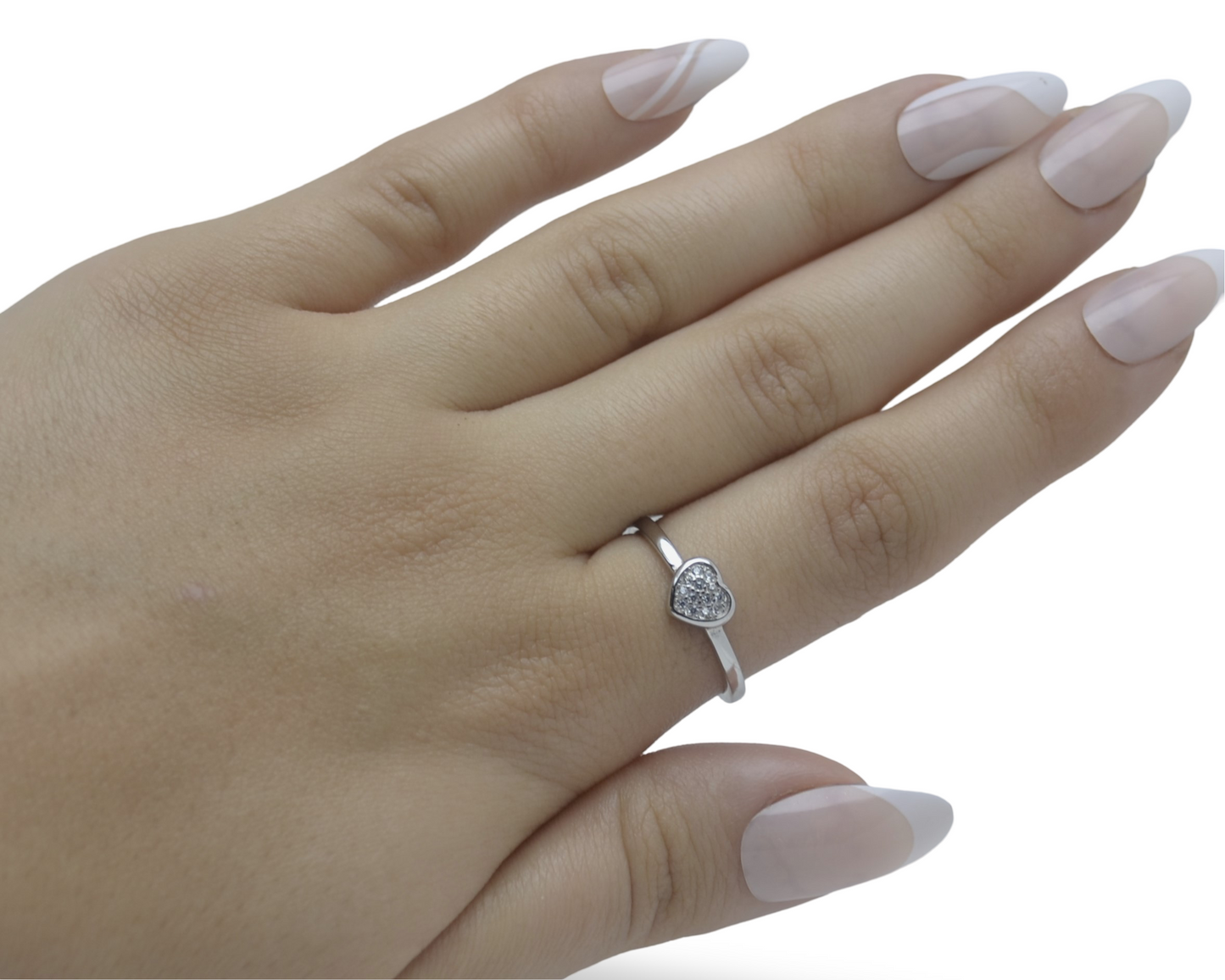 RING FOR WOMEN PURE SILVER 925k PLATEB BY PLATINUM