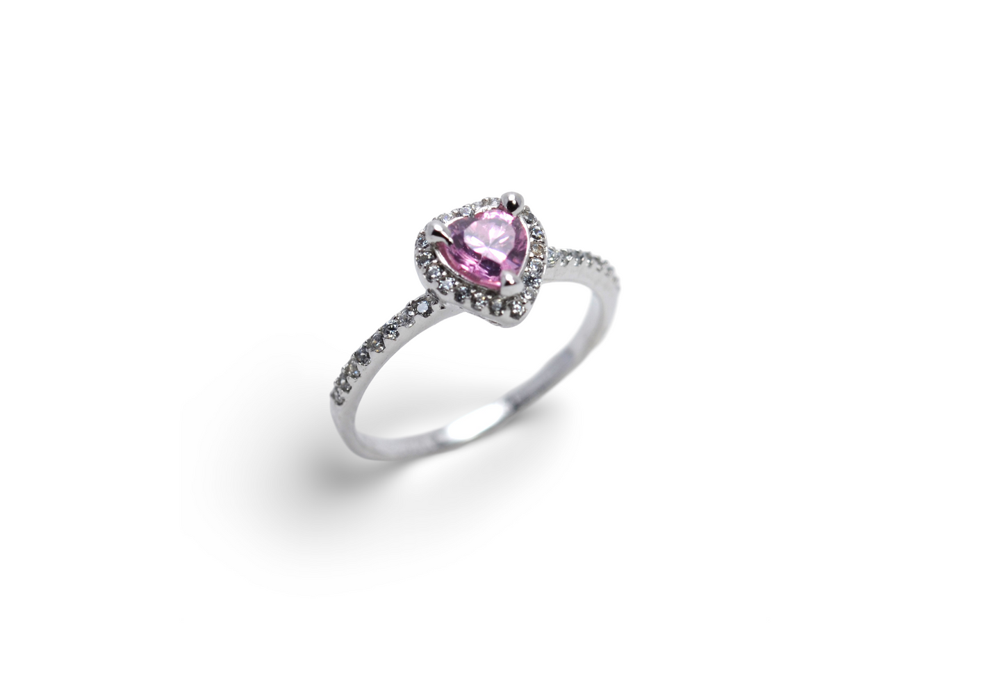 ring for women pure silver 925k PLATED BY PLATINUM