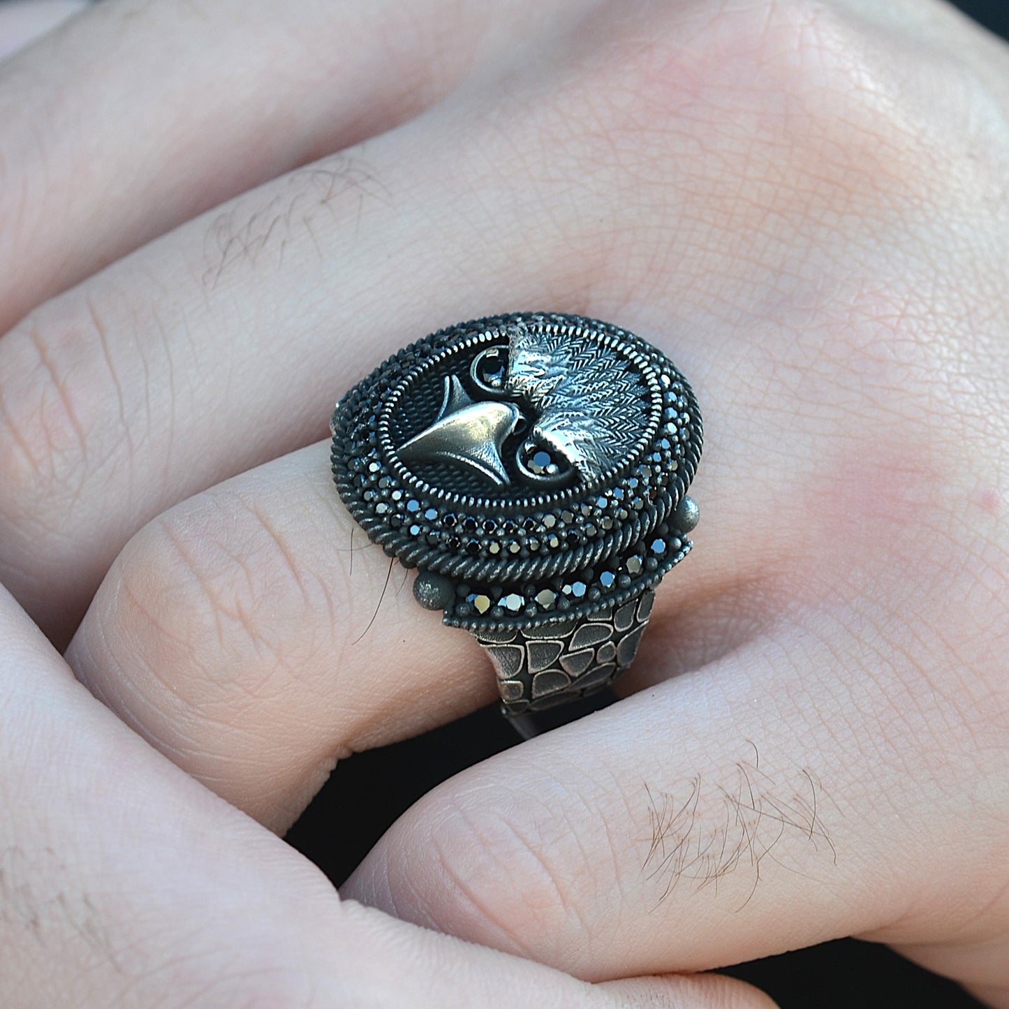 ring for man silver 925k NEW COLLECTION