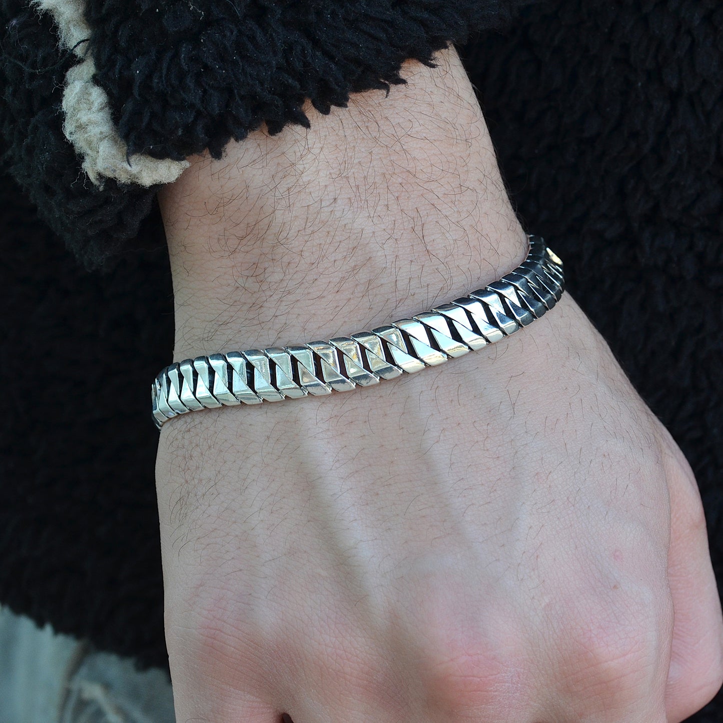 prime bracelet silver italian 925k