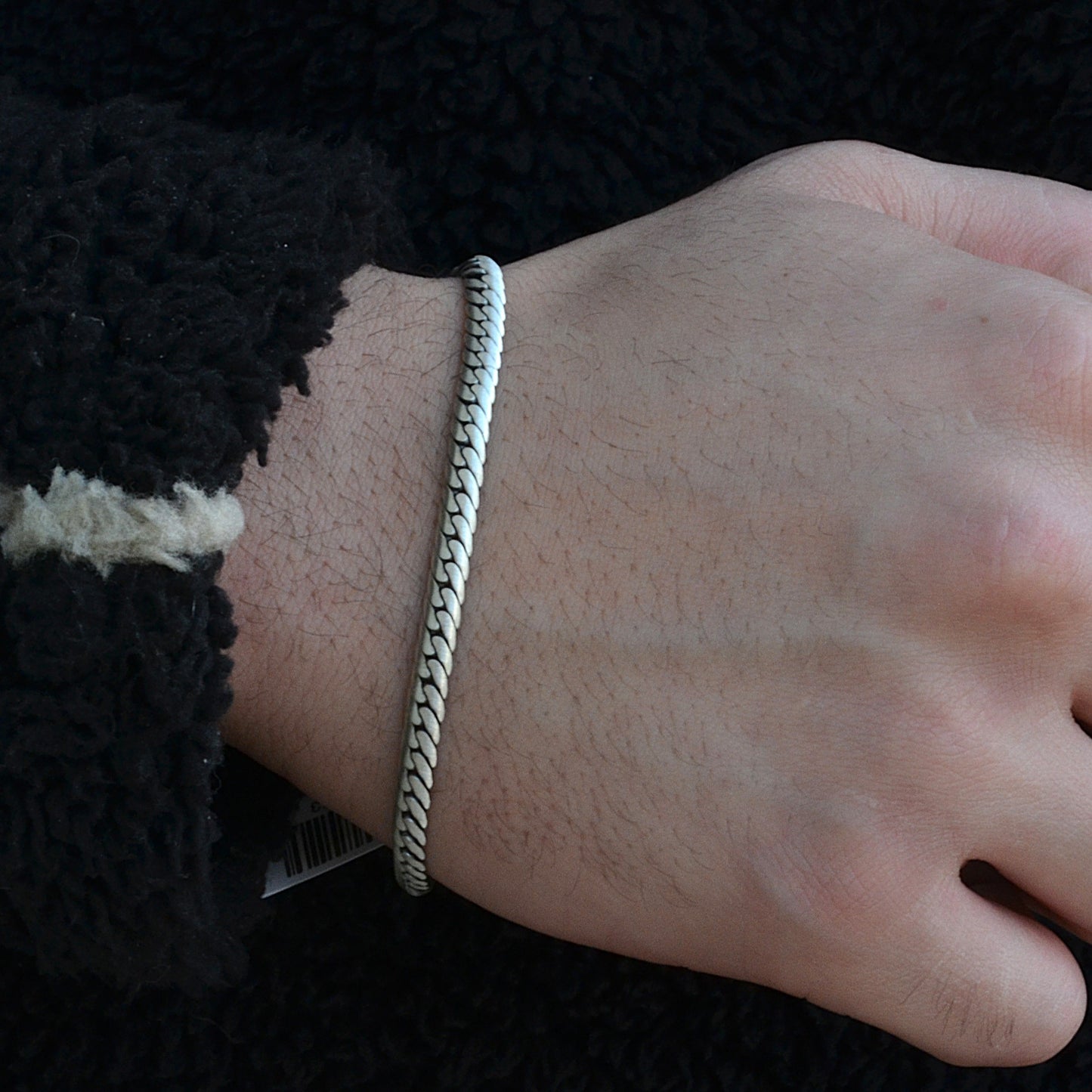 lacoste bracelet silver italian 925k