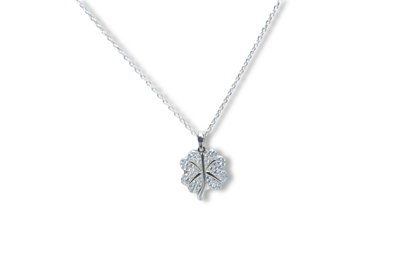 necklace for women made by pure silver 925k PLATED PLATINUM (you can write your name inside)