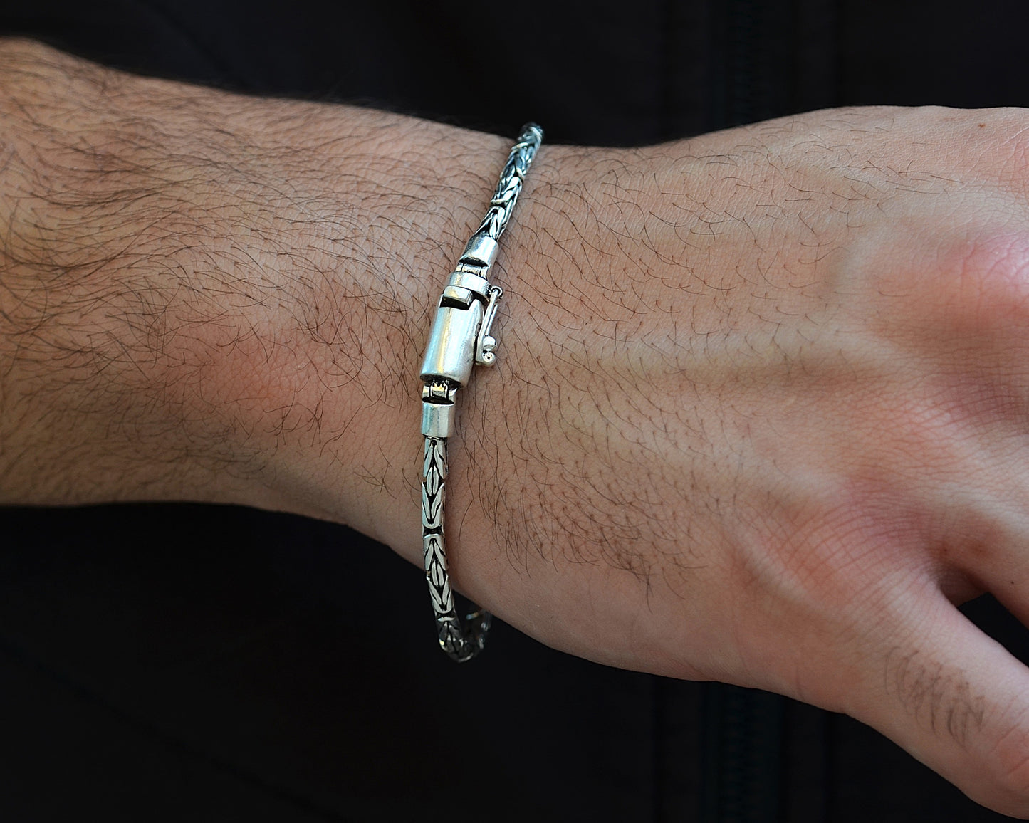 BRACELET FOR MEN KING STYLE SILVER 925k