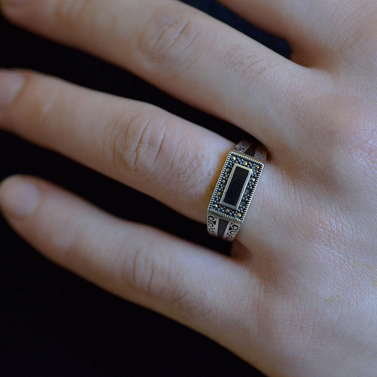 Phantom Crest Ring Silver 925K