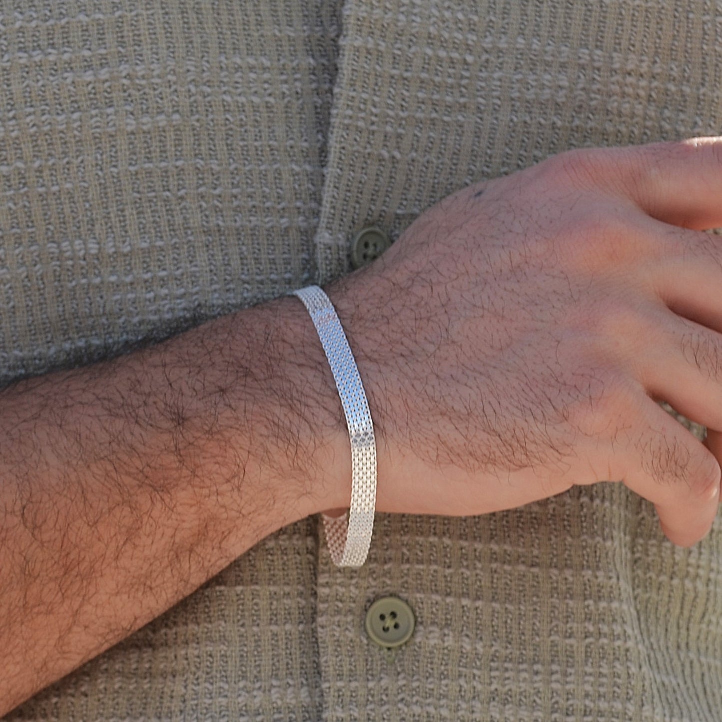 bracelet for men italian silver 925k