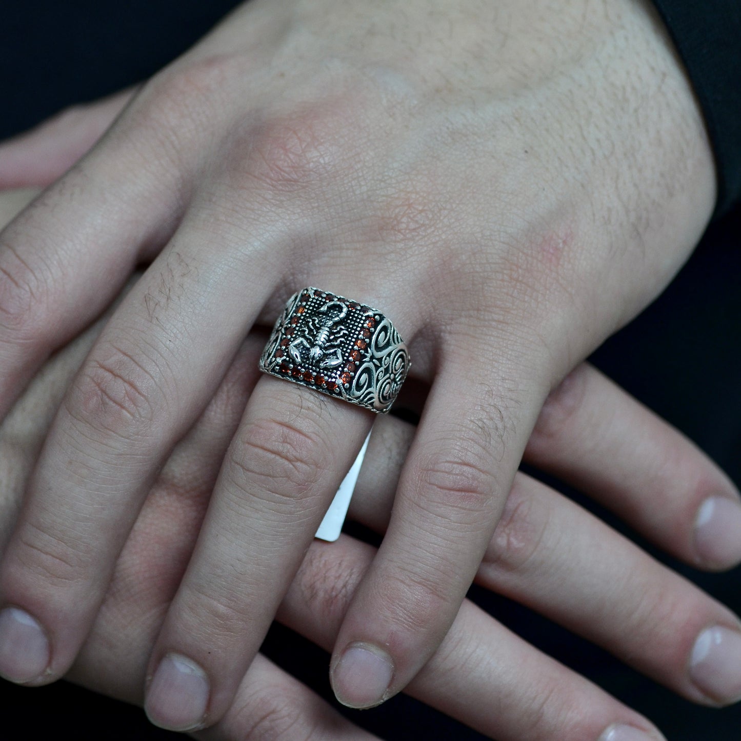 Scorpion King Ring silver 925k