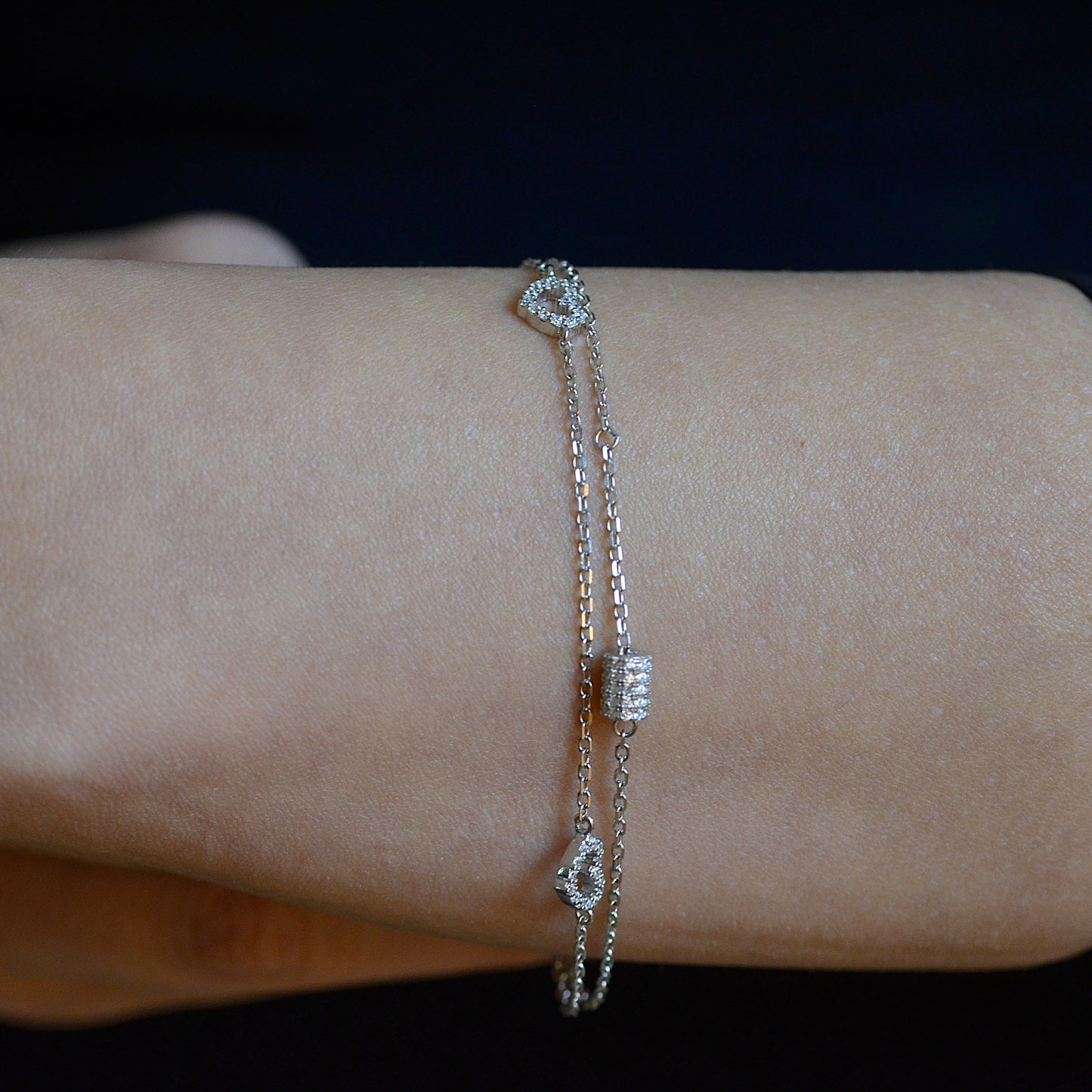 Layered Love Bracelet Silver 925K