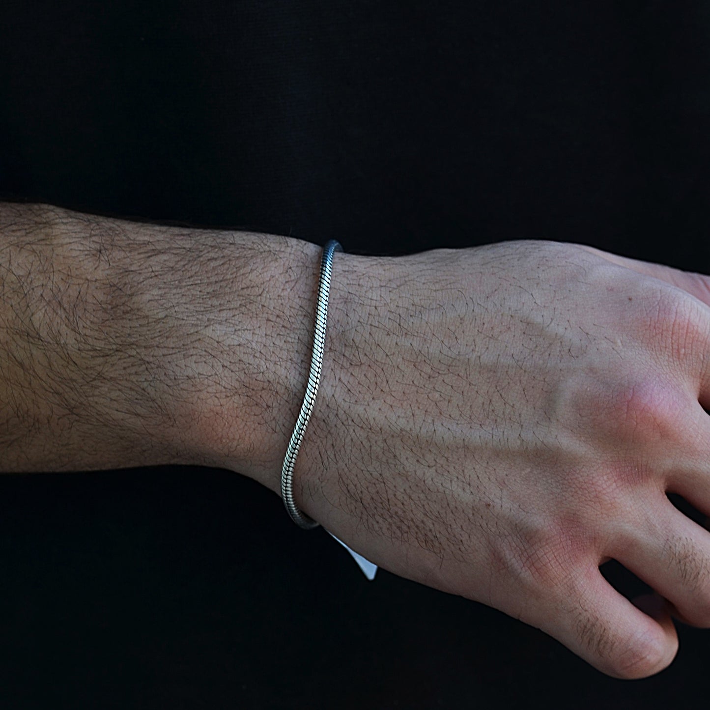 bracelet for men italian silver 925k snake bold