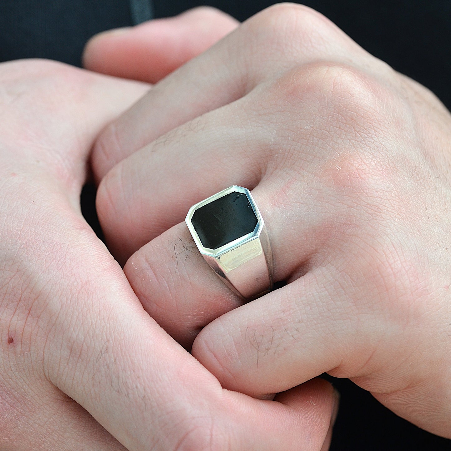 Noir Elite Ring silver 925k