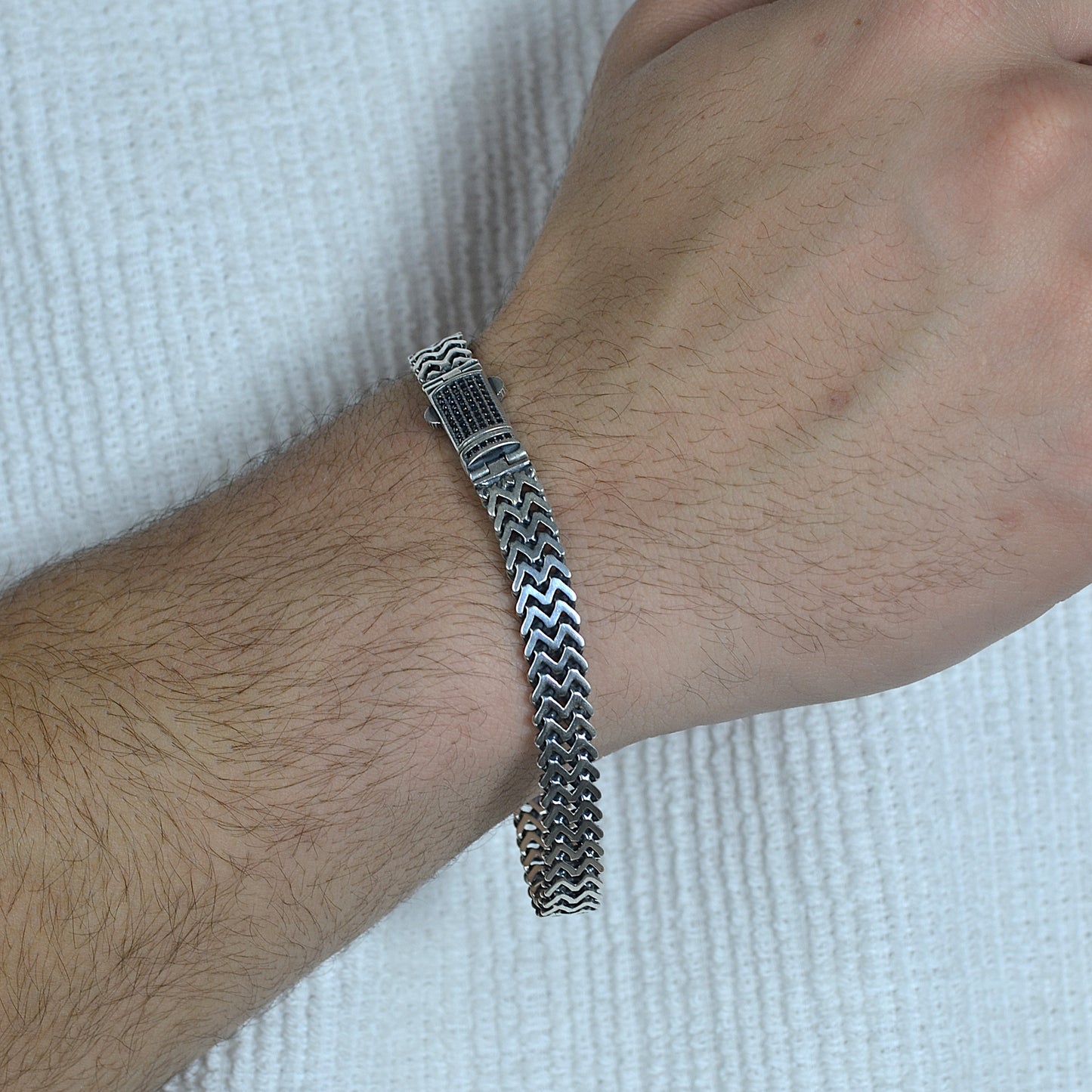 Titan Link Bracelet silver 925k