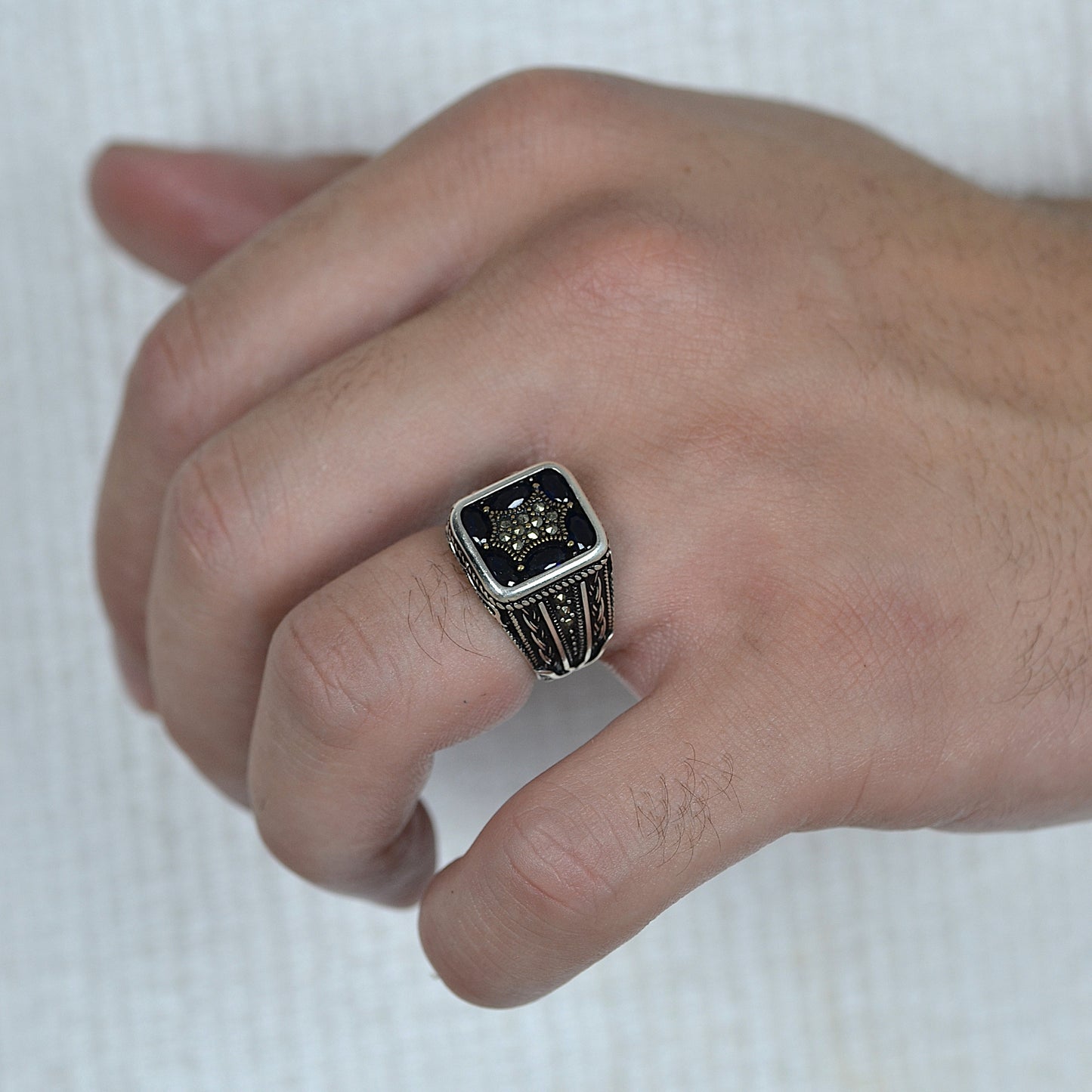 Ottoman Star Ring silver 925k