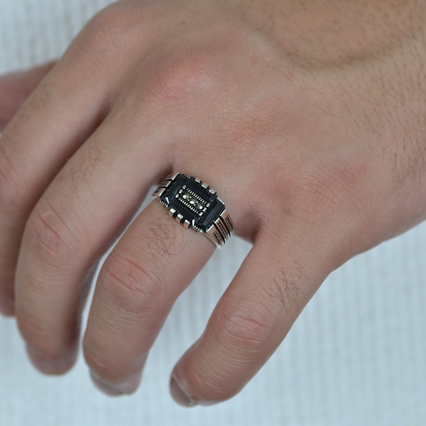 Titanium Legacy Ring silver 925k