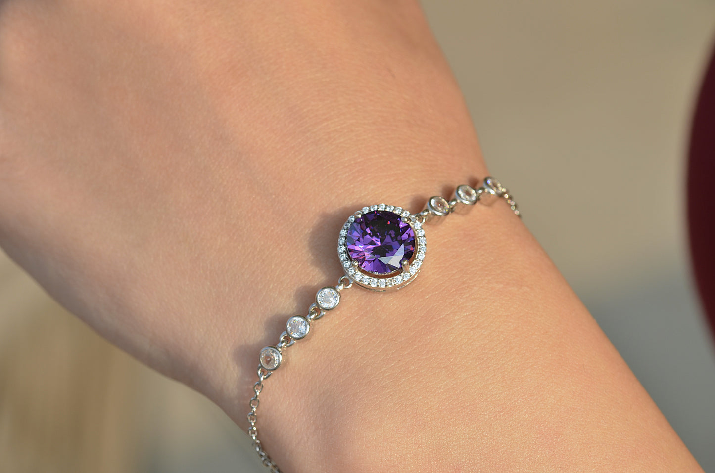 SILVER BRACELET FOR WOMEN BLUE STONES