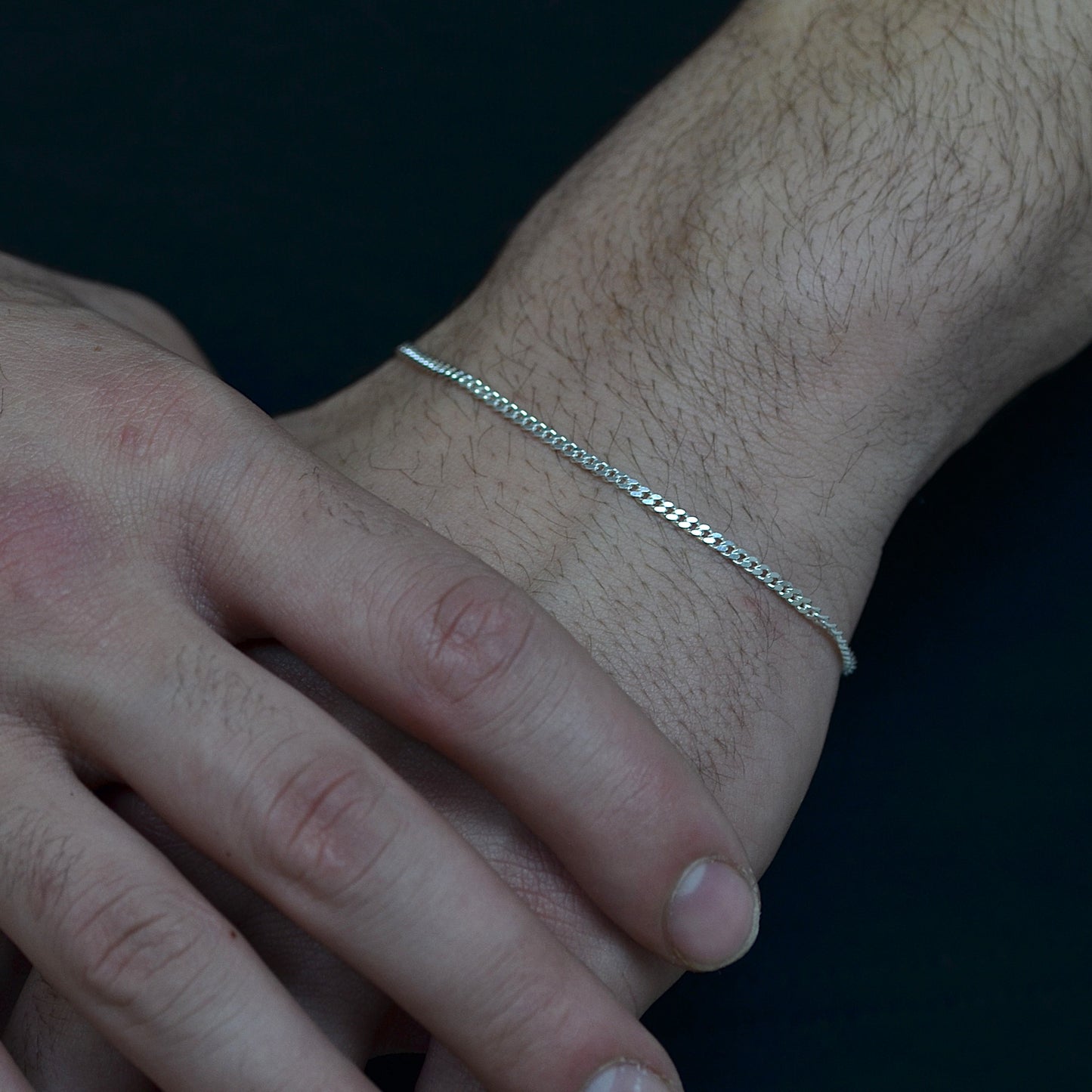 Gromet Bracelet silver 925k Width:(2) mm