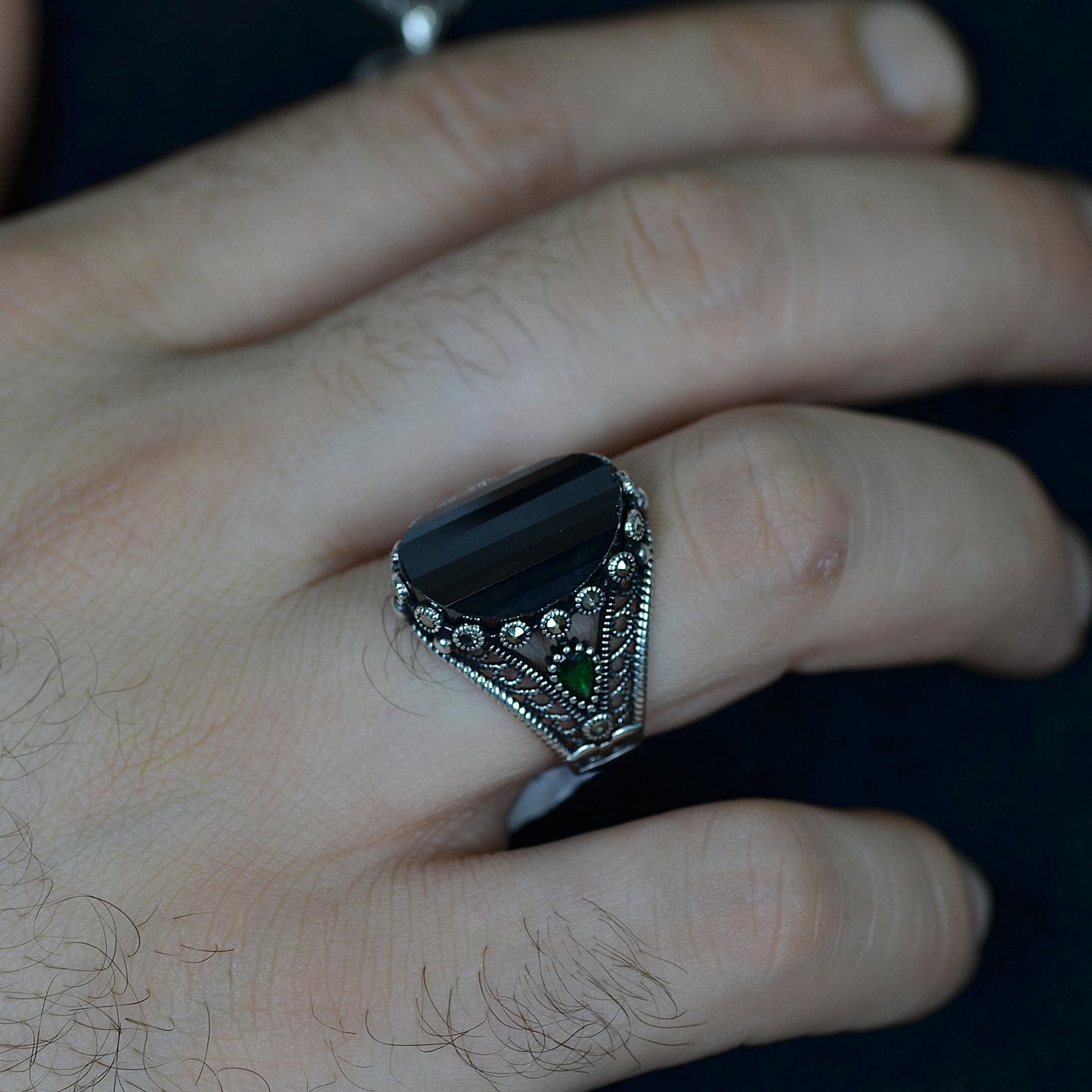 Nightfall Ring Silver 925K