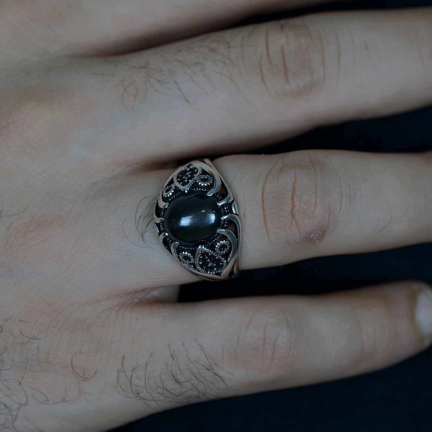 Black Heritage Ring Silver 925K