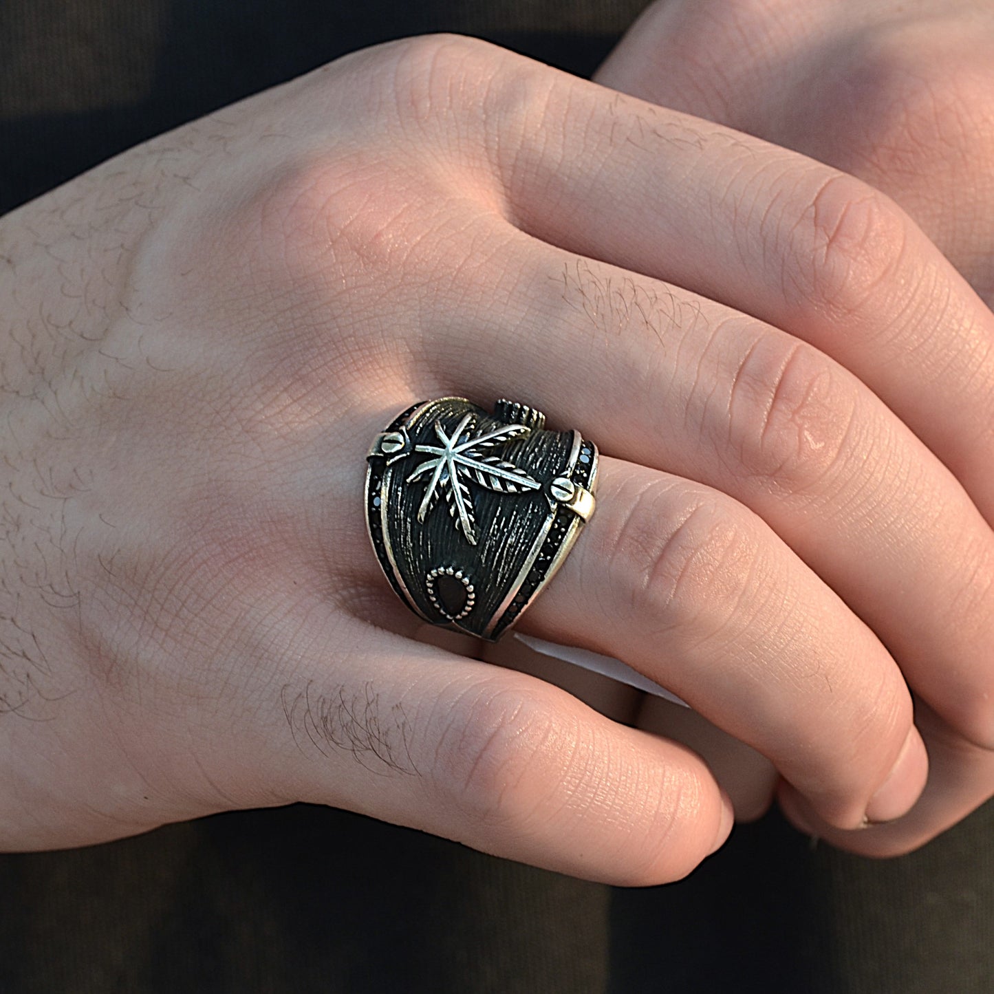 SILVER RING FOR MEN 925K NEW STYLE