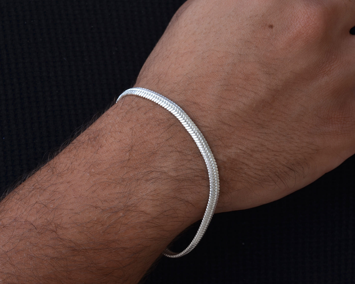 BRACELET FOR MEN 925K STERLLING SILVER