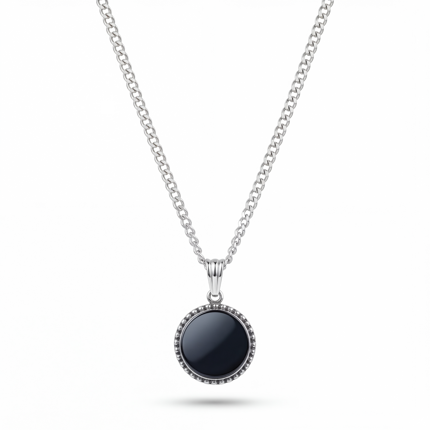 Luna Circle Necklace silver 925K