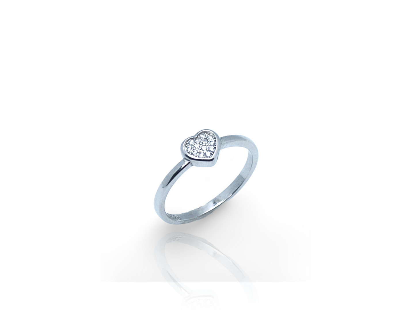 RING FOR WOMEN PURE SILVER 925k PLATEB BY PLATINUM