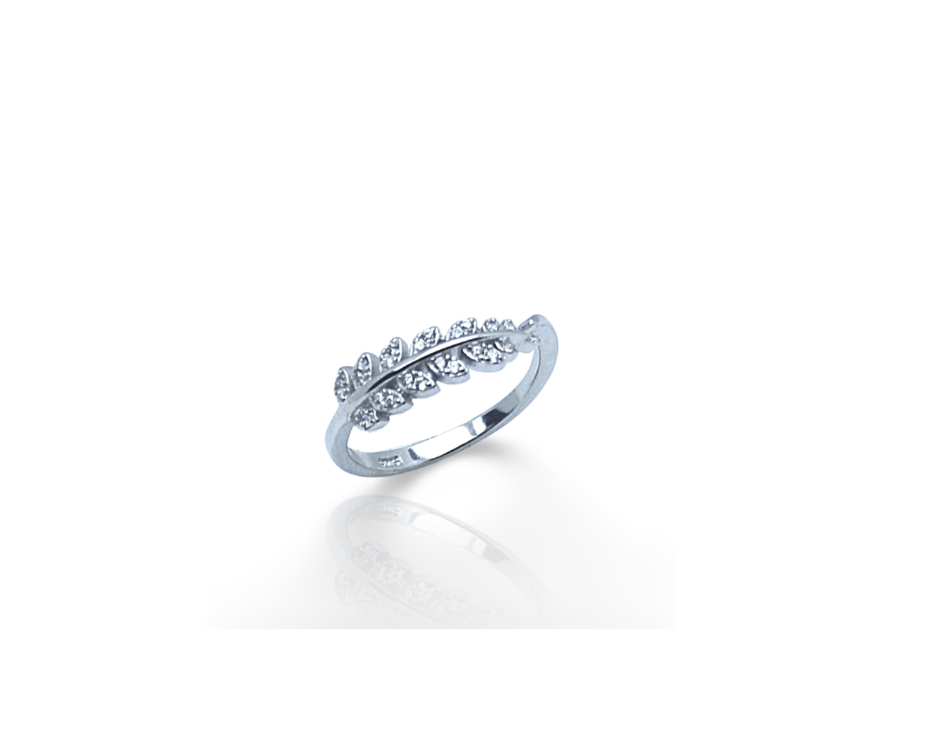 RING FOR WOMEN PURE SILVER 925k PLATEB BY PLATINUM