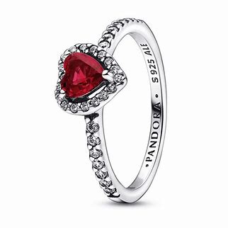 pandora ring silver + package