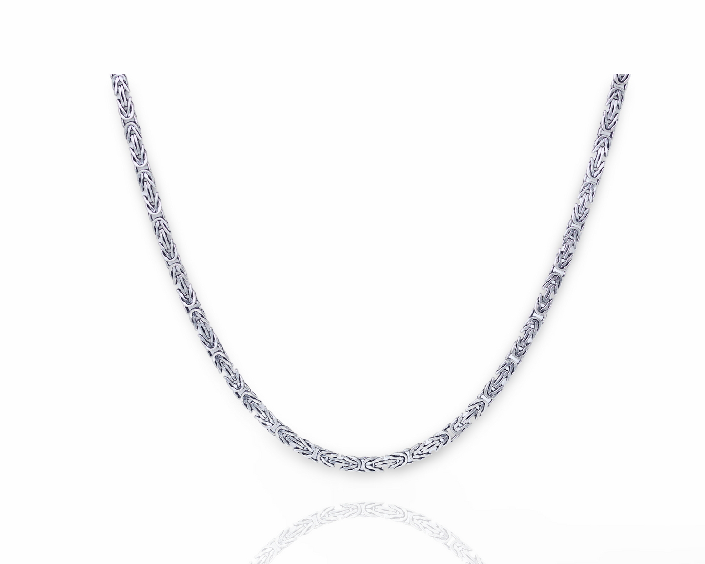 necklace for men pure silver 925k (king)