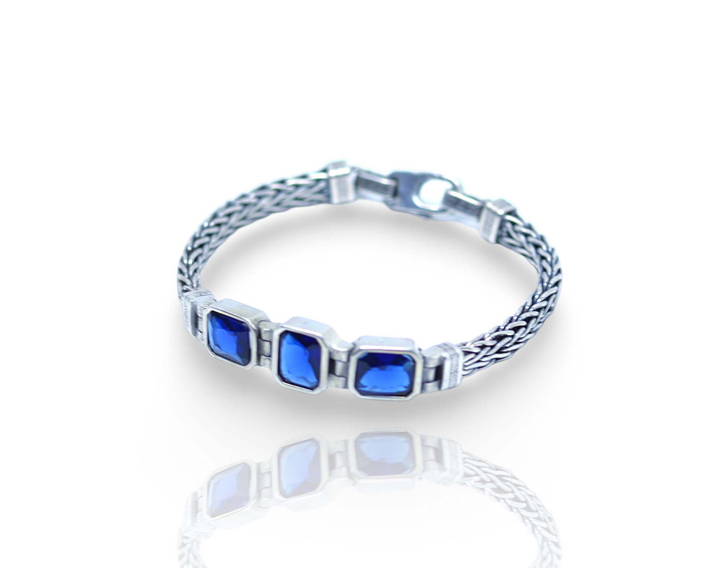 BRACELET FOR MEN PURE SILVER 925K