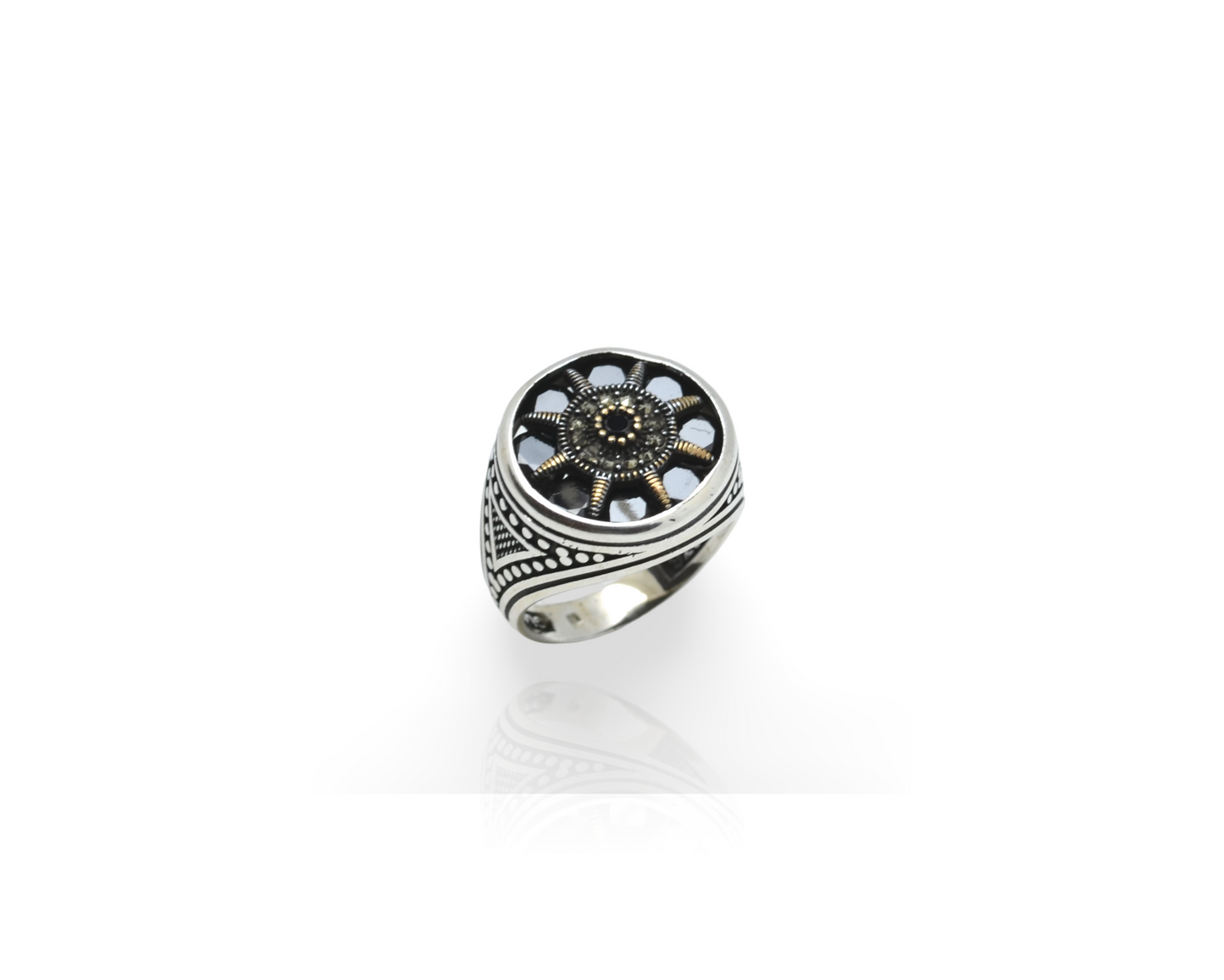 Ring for men pure silver 925k
