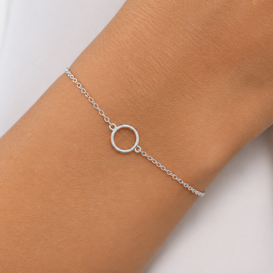 Noir Elegance Bracelet Silver 925K