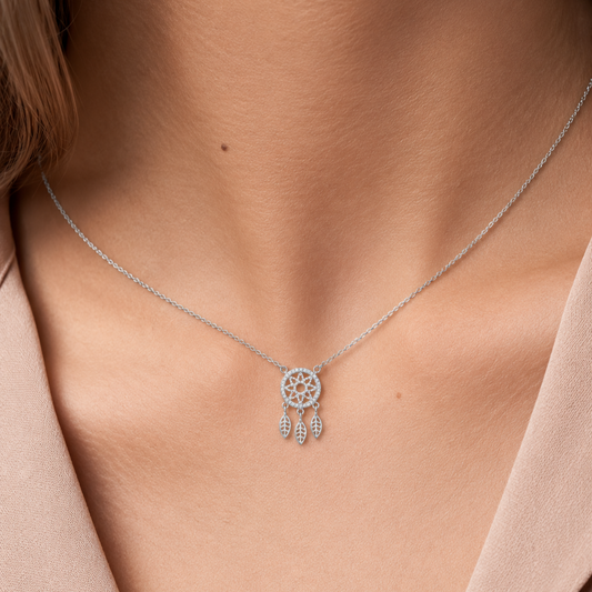 Serene Women's 925 Sterling Silver Necklace