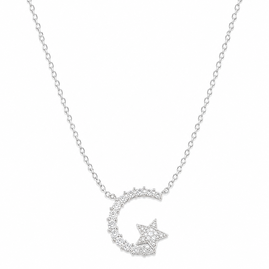 Minimal Women's 925 Sterling Silver Necklace
