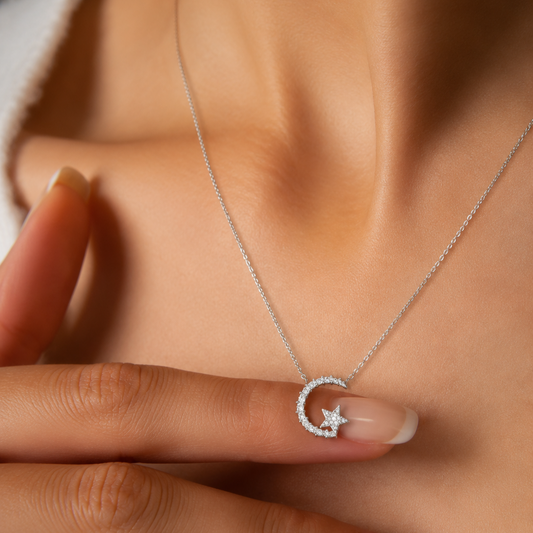 Minimal Women's 925 Sterling Silver Necklace