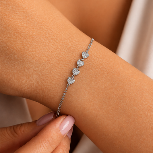 Prestige Link Bracelet Silver 925K