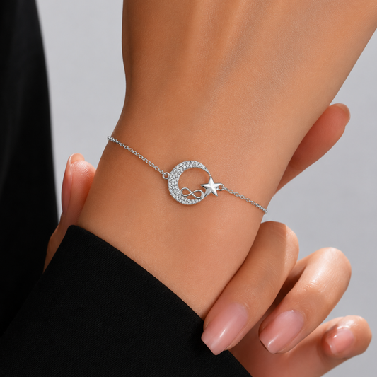 Silken Aura Bracelet Silver 925K