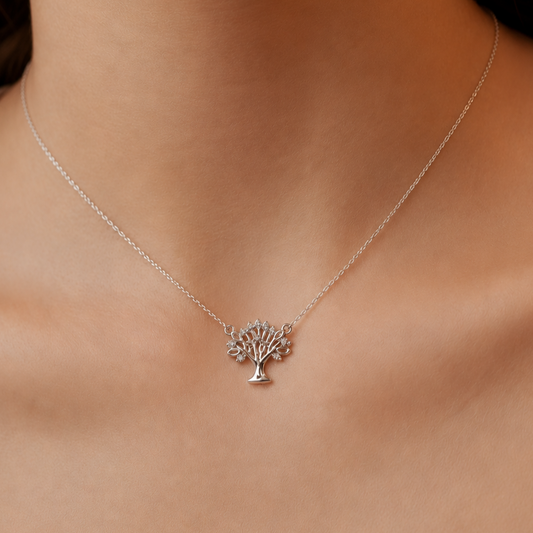 Royal Women's 925 Sterling Silver Necklace