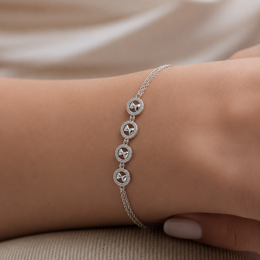 Celeste Charm Bracelet Silver 925
