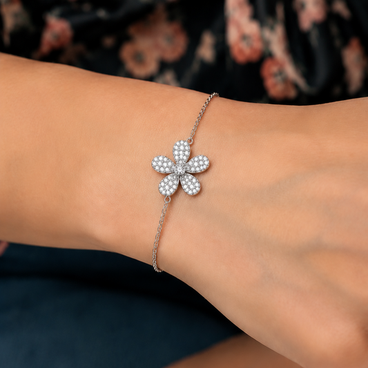 Diamond Whisper Bracelet Silver 925