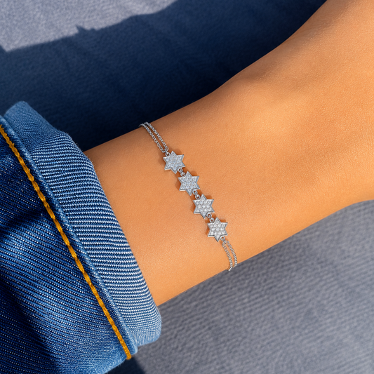 Grace Bloom Bracelet Silver 925