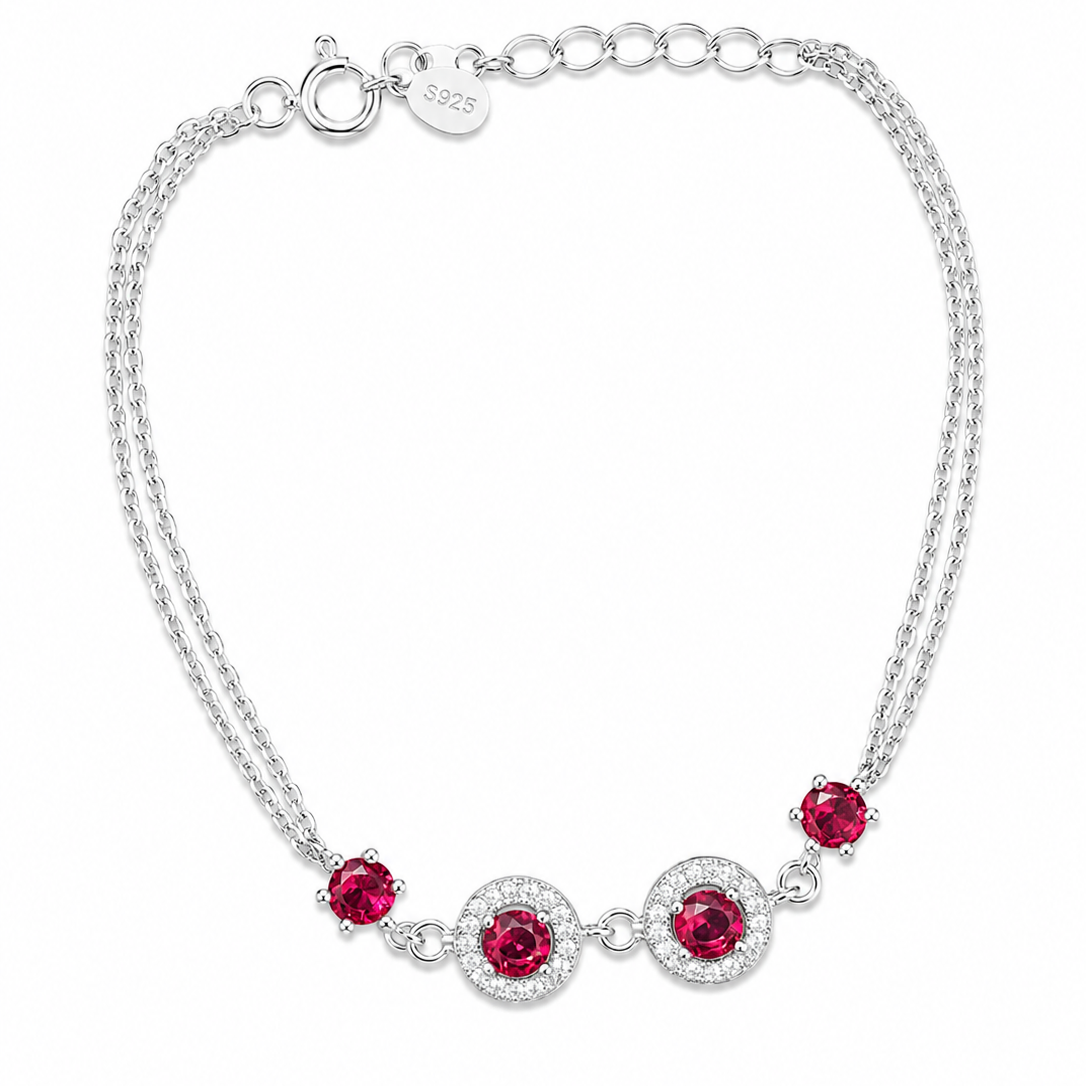 Crystal Harmony Bracelet Silver 925