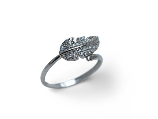 ring for women pure silver 925k PLATED BY PLATINUM