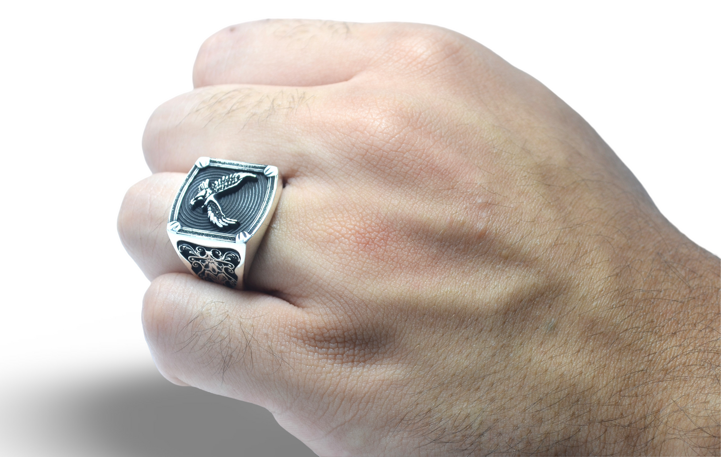ring for men silver 925k