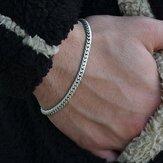 lacoste bracelet silver italian 925k