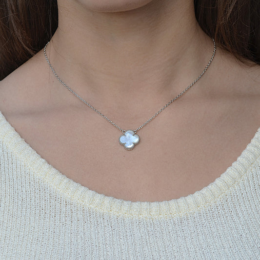 van cleef necklace for women italy silver 925k