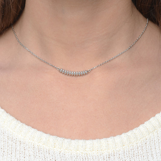 necklace for women silver 925k italian